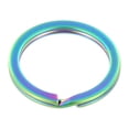 thumbnail image 1 of B2020 1" (26mm) PVD Rainbow, Key Ring, Solid Iron, 1 of 4
