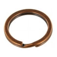 thumbnail image 1 of B2020 Antique Copper, Key Ring, Solid Iron, Multiple Sizes, 1 of 2