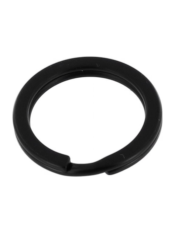 B2020 PVD Black Matte, Key Ring, Solid Iron