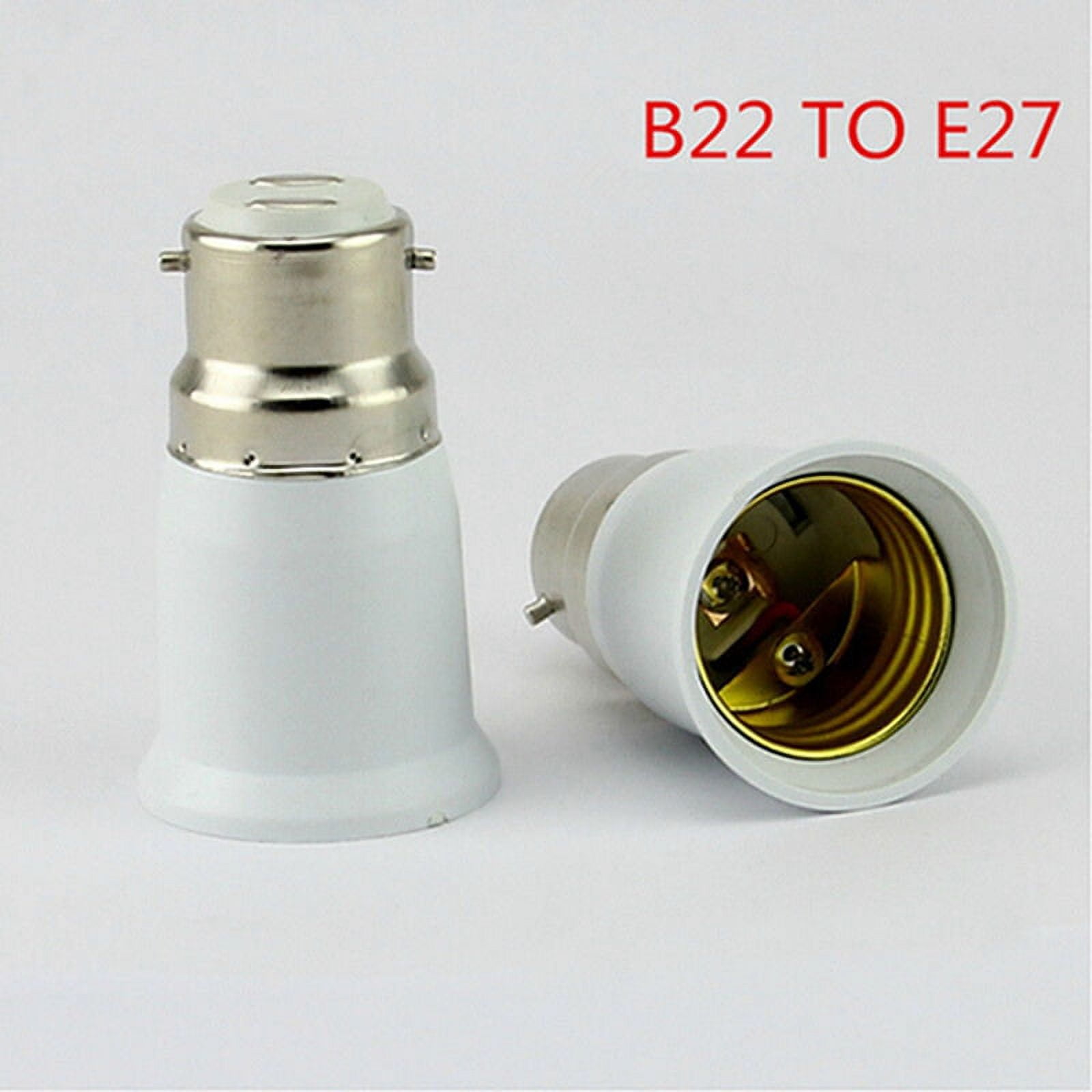 B22 à Edison Vis E27 Adaptateur Convertisseur B22 À E27 Lampe