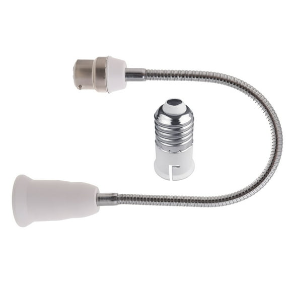B22 to E27 Light Socket Light Bulb Extension E27 Socket Extender Adapter