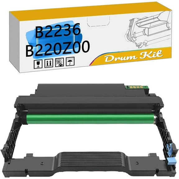 B2236 B220Z00 Imaging Drum Kit, Compatible for Lexmark B2236dw MB2236adw MB2236i Printers【High Print Volume with Chip】