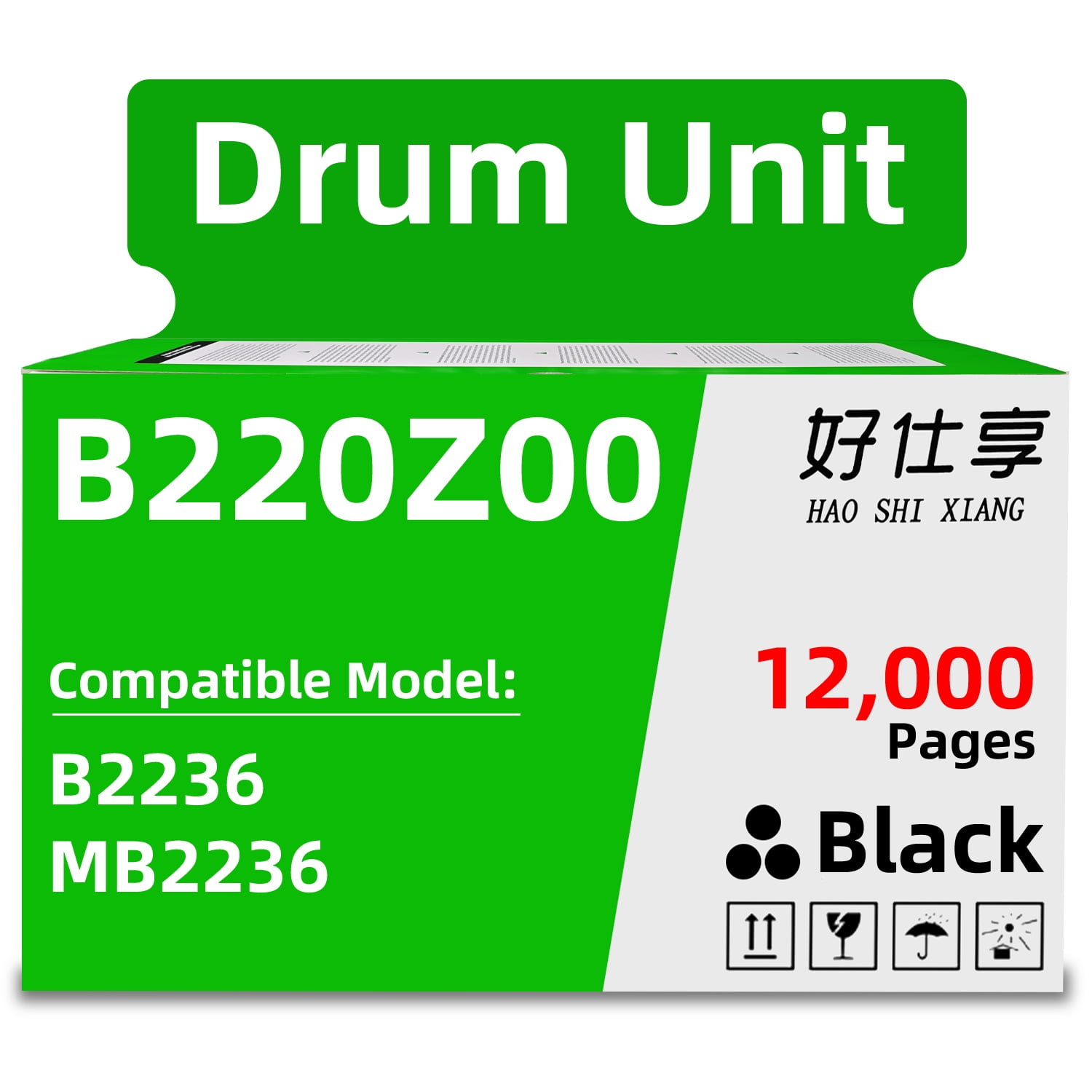 B2236 Imaging Unit For Lexmark B2236dw / MB2236adw Printer - High-Yield Drum Unit (12,500 Pages)