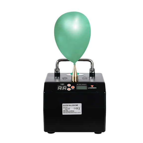 B231 Lagenda Electric Balloon Pump Balloon Inflator Air Blower Party Black