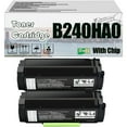 thumbnail image 1 of B240HA0 Toner Cartridge, Compatible for Lexmark B2442 MB2442 Printers —— High Print Volume with Chip, 1 of 7