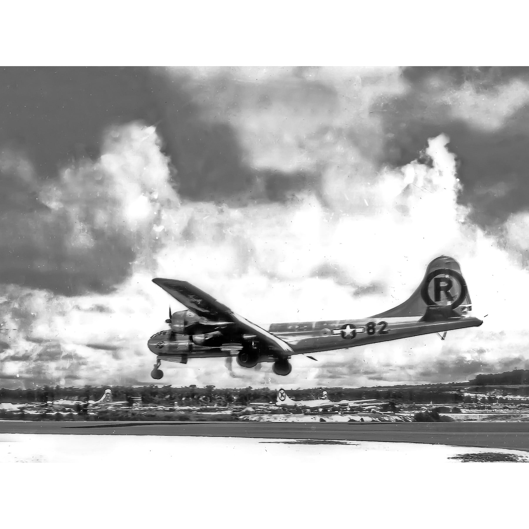 B29 Superfortress Enola Gay After Hiroshima Atomic Raid 1945 Extra ...