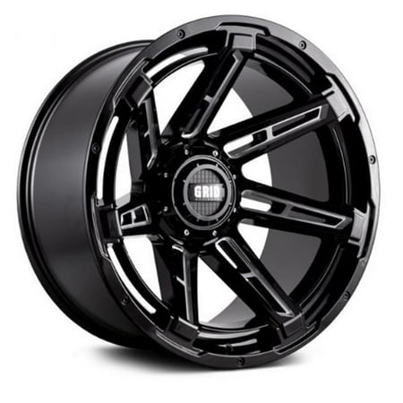 B29237M158 20 x 9.0 in. 6 x 135-139.7 in. Bolt Pattern 15 Offset Wheel