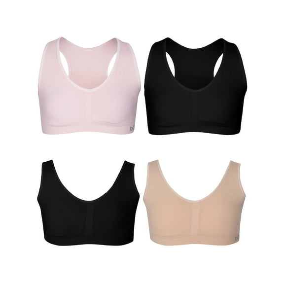 B2BODY Juniors and Teen Bras Seamless Padded Training Bra for Teen Pullover Sports Bras