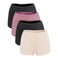 thumbnail image 1 of B2BODY Women's Breathable Boy Short Brief Panties Small to Plus Sizes Multipack, 1 of 7