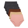 thumbnail image 1 of B2BODY Women's Panties High Waisted Briefs Small to Plus Sizes 6 Pack, 1 of 1