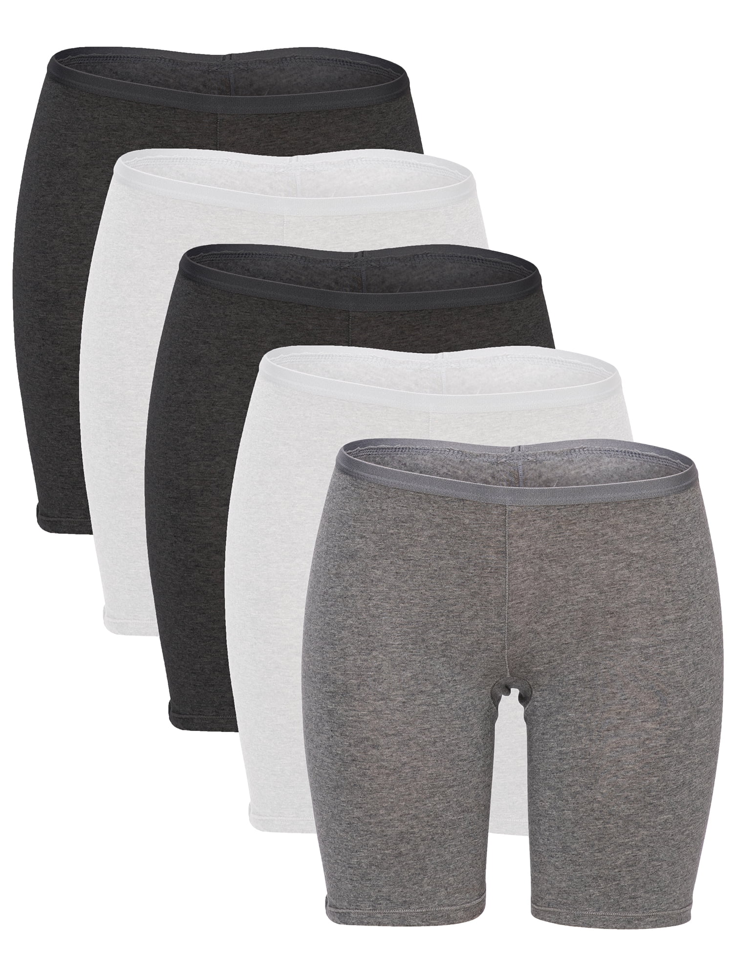 B2BODY Women's Panties Stretch Cotton 6.5 Boxer Briefs Underwear  Multi-Pack 