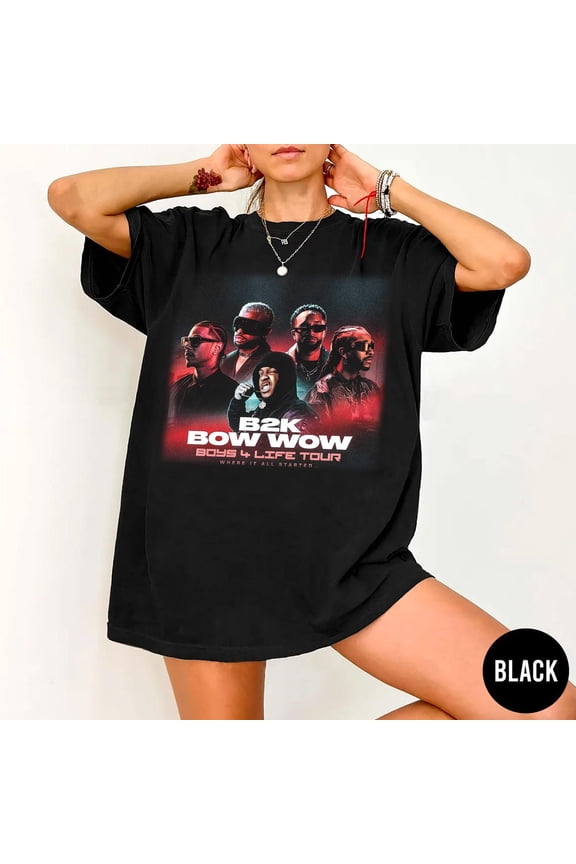 B2K Bow Wow Boys 4 Life Tour 2026 T-Shirt, Y2K R&B Concert Tee