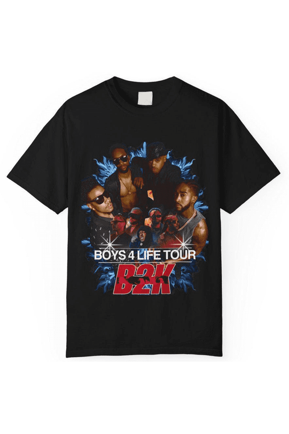 B2K Bow Wow Boys4Life Tour 2026: B2K Concert 2026 T-Shirt, Unisex Sizes S-5XL - Multicolor