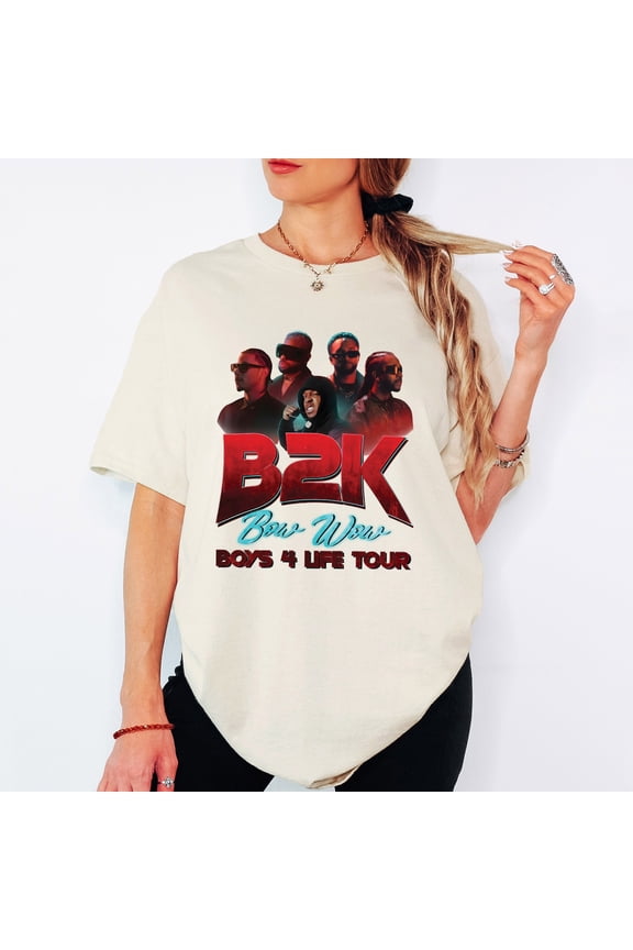 B2K Bow Wow Tour 2026 T-Shirt, Bow Wow Boys4 Life Concert Tee, Unisex Sizes S-5XL - Multicolor
