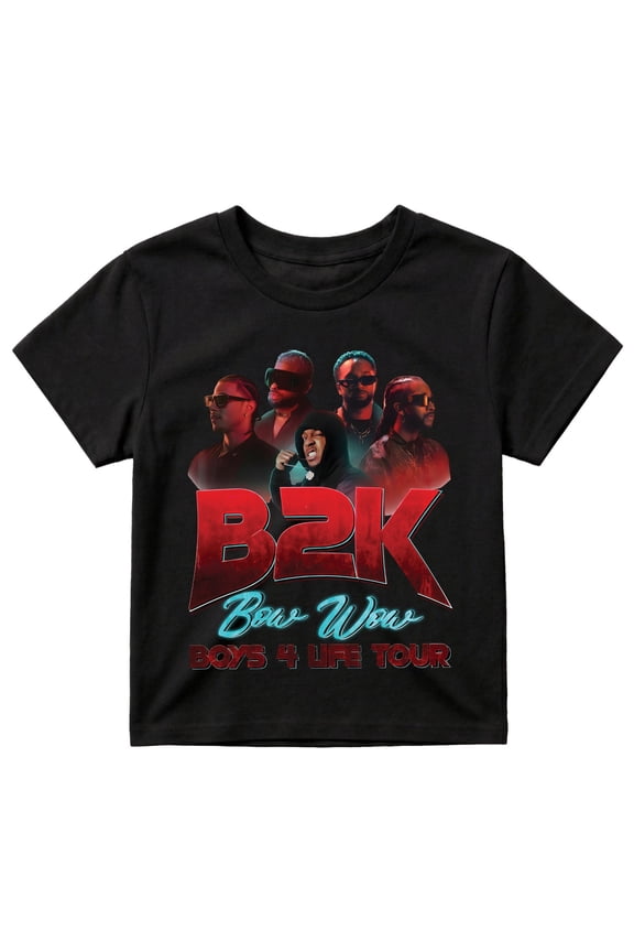 B2K Tour 2026 BabyTee T-Shirt, Bow Wow Boys4Life Concert Tee