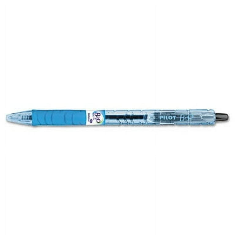 B2P Bottle-2-Pen Recycled Ballpoint Pen, Retractable, Medium 1 mm, Blue Ink, Translucent Blue Barrel, Dozen B2P Bottle-2-Pen Recycled Ballpoint Pen, Retractable, Medium 1 mm, Blue Ink, Translucent Blue Barrel, Dozen