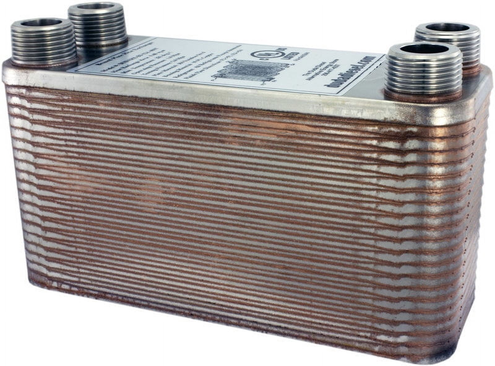 Duda Energy HX1210:F34 B3-12A 10 Plate Stainless Steel With 3/4 Heat