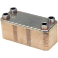 thumbnail image 1 of B3-14DW 30 Plate Stainless Steel Heat Exchanger with 3/4" Male NPT Ports Copper Brazed, 1 of 2