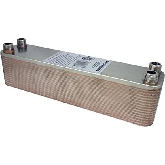 B3-23A 30 Plate Heat Exchanger 1/2" Male NPT
