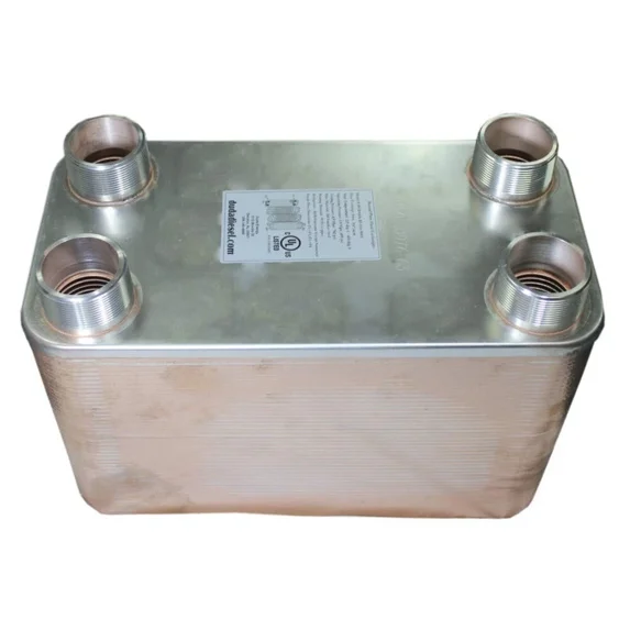 B3-63A 90 Plate Heat Exchanger 2" Male NPT