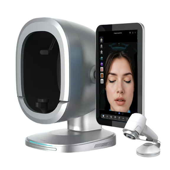 B3 AI Skin Analysis Machine Imager with 8-Spectrum Imaging & 3D Face Capture, One-Tap Skin Assessment Reports, Multi-Language Touchscreen, Cloud Profile Management