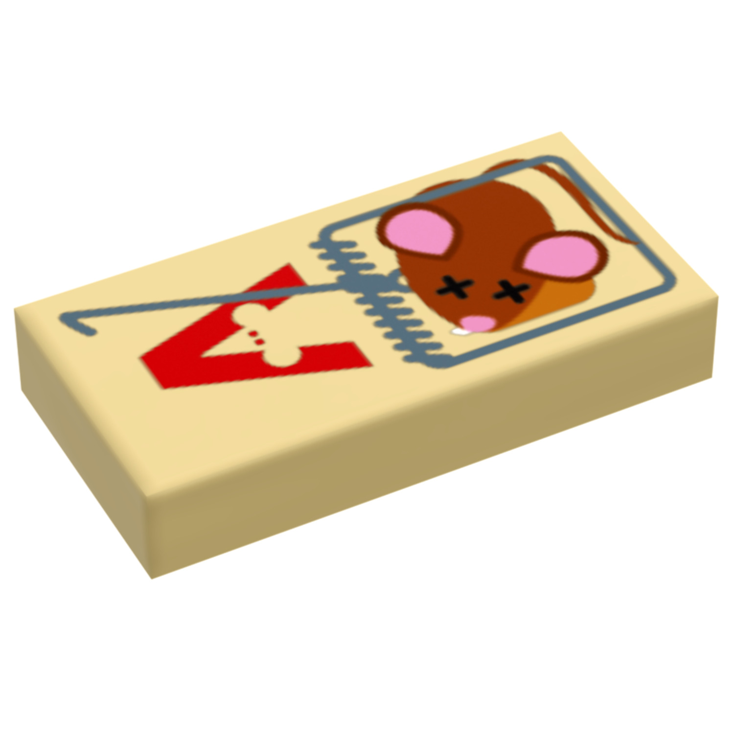 B3 Customs® Mouse Trap w/ Dead Mouse (1x2 Tile) - Walmart.com