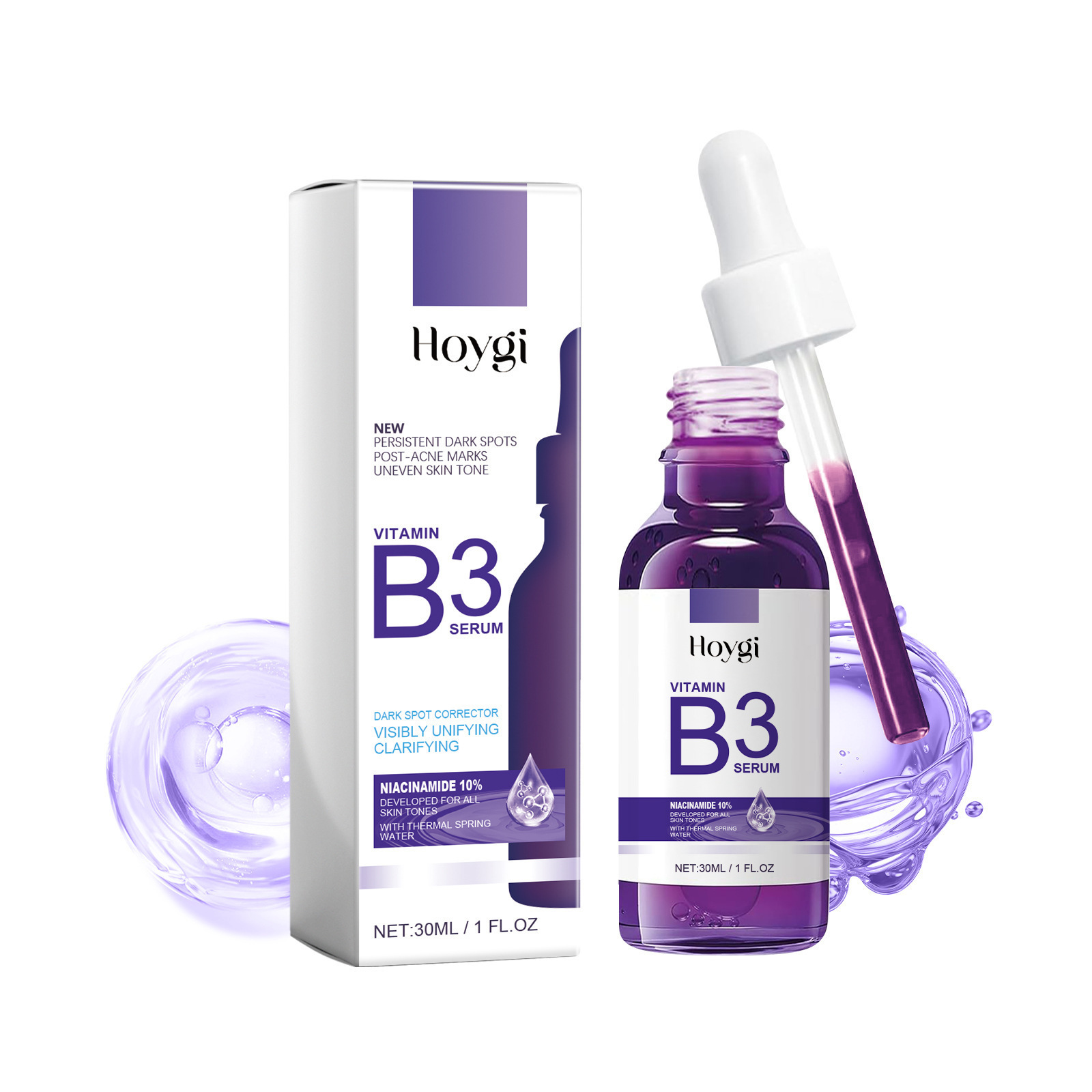 B3 Facial Serum Face Moisturizing Light NonGreasy 30ml