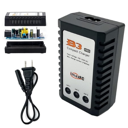 B3 RC LiPo 2S-3S Battery Balancer Charger 7.4V-11.1V RC Pro Compact Charger B3AC