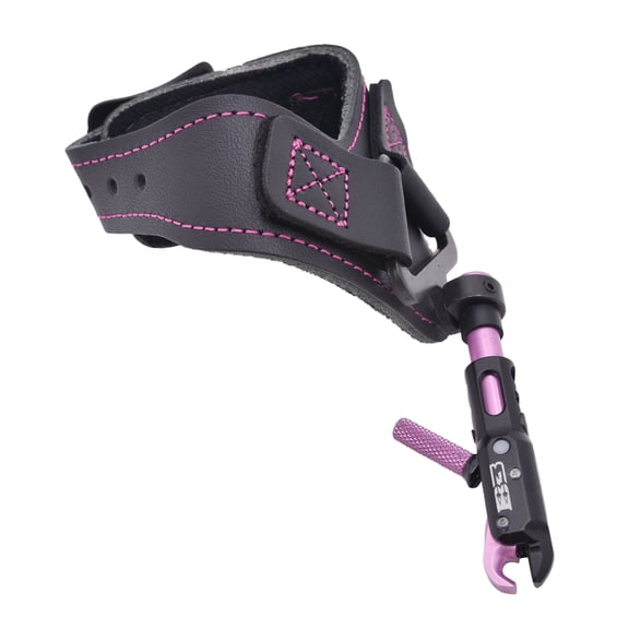 B3 Archery Release Tigress - Single Jaw Swivel Stem Blk/pnk