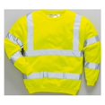 thumbnail image 1 of B303 Extra Large Regular Hi-Visibility Sweatshirt, Yellow, 1 of 1