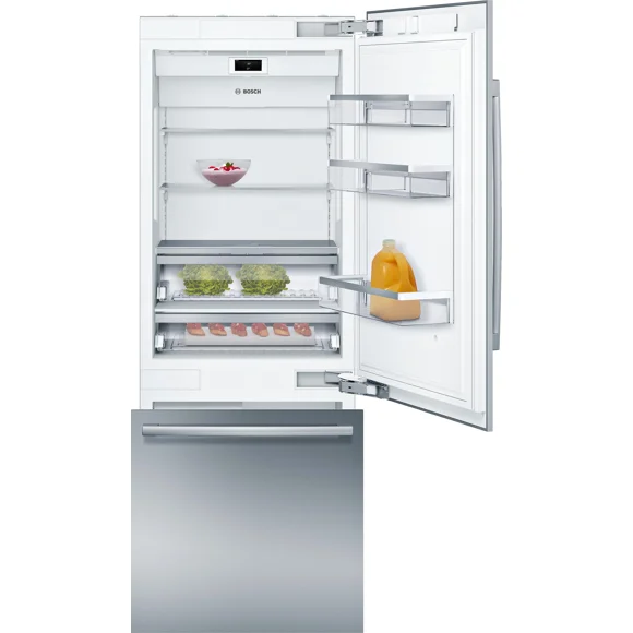 B30BB935SS 30 Inch, 16 Cu. Ft. Built-In Bottom Freezer Refrigerator with LED Lighting