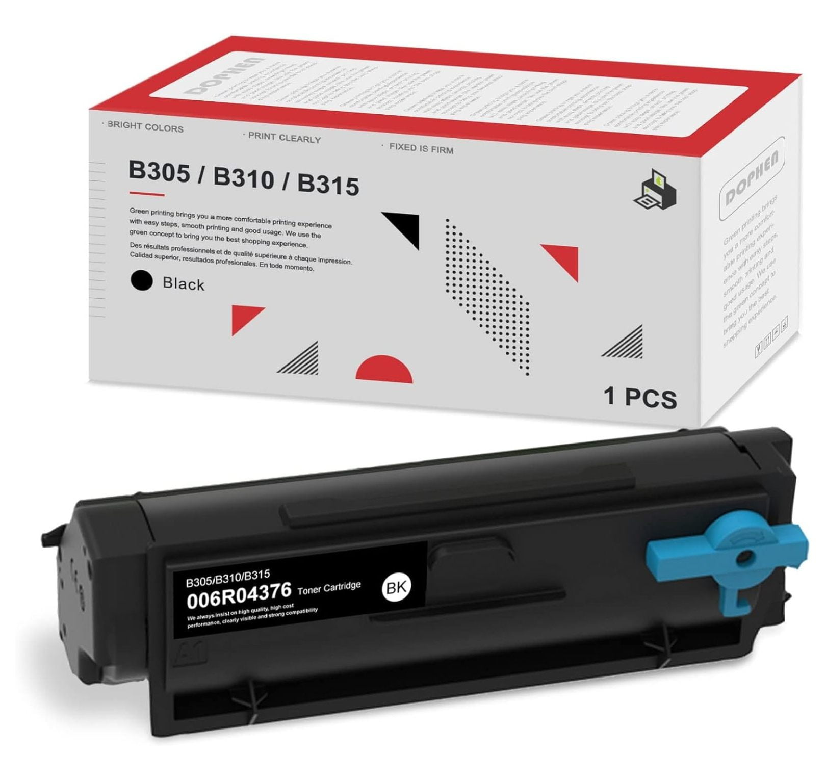 B310 Black Toner Cartridge 006R04376: 1 Pack Standard Capacity ...