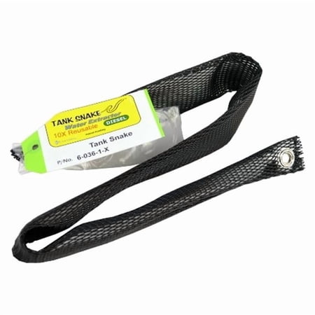 B3C Fuel Solutions 36 in. Diesel Tank Snake- Black