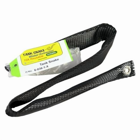 B3C Fuel Solutions 6-036-1-X 36 in. Diesel Tank Snake- Black