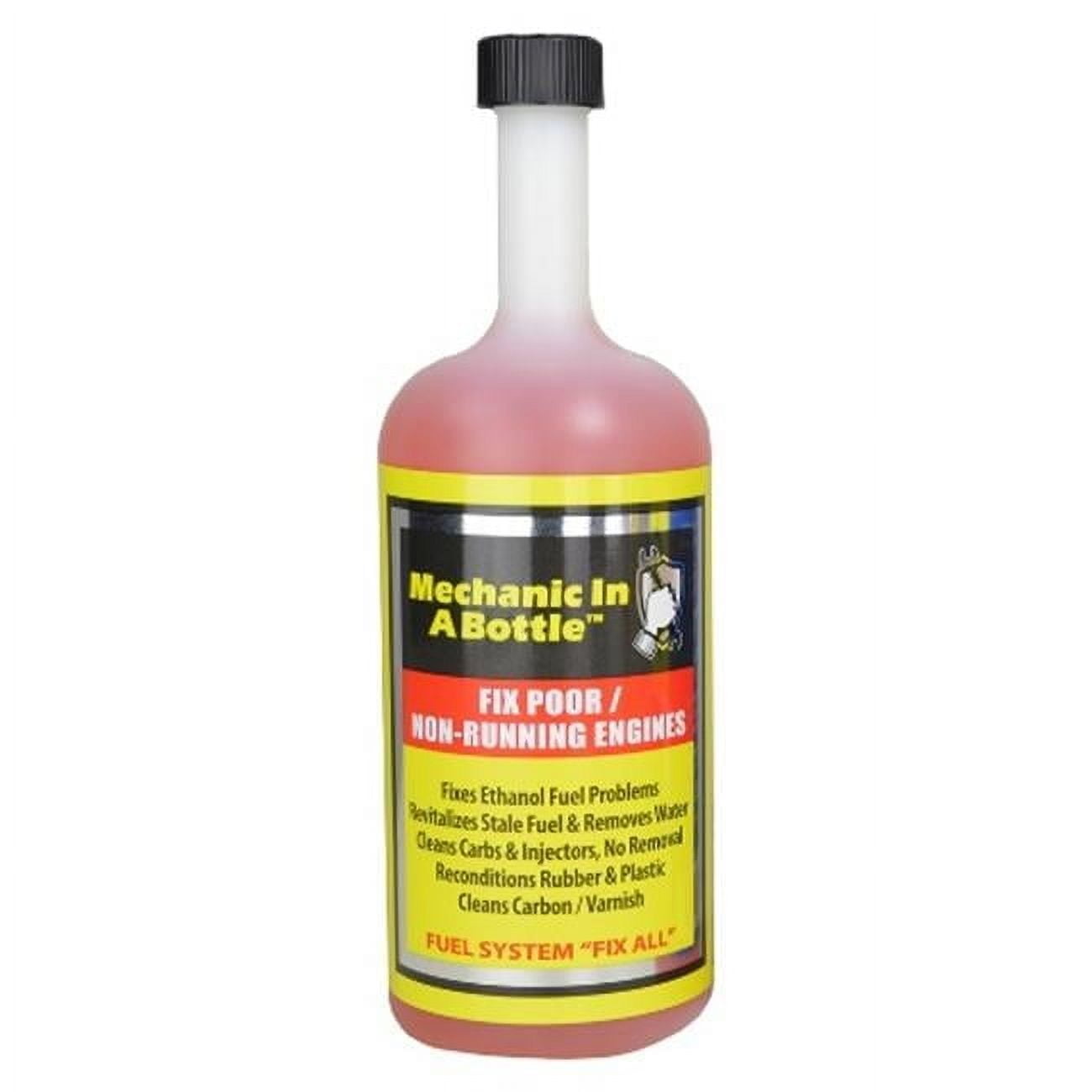 B3C Fuel Solutions Mechanic In A Bottle ZX99BCFL007 Fuel System Cleaner Automotive Additive, 24 oz