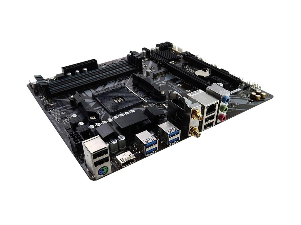 Open Box: Gigabyte B450M DS3H Wi-Fi Micro ATX AM4 DDR4 Motherboard W/ IO  shield.