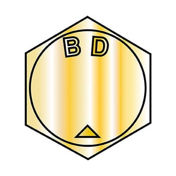 B5/16-24X3/4 MS90727, Alloy Steel B1821 Fine Cap Screw Per ASTM A354BD Zinc Yellow DFAR (Pack Qty 800) BC-BH031F075N