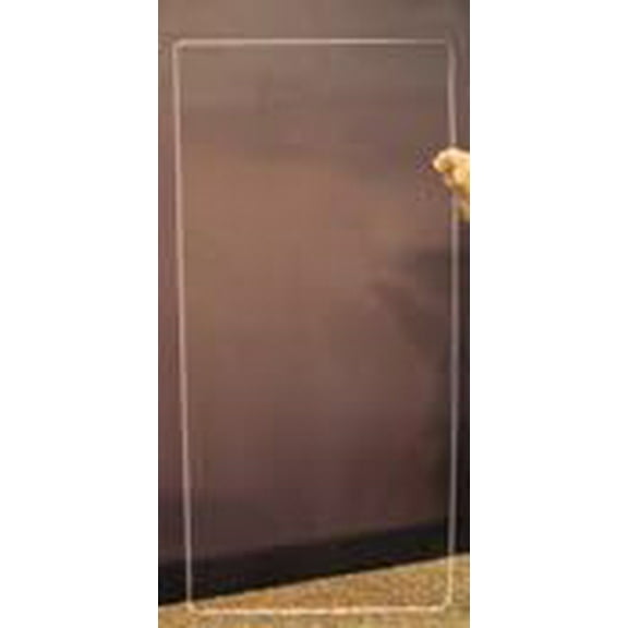 B5.5x1 : 5.5' tall single panel add-on for drum shield screen with full length flexible hinge. For sound isolation, attenuation and reduction for acoustic drum sets