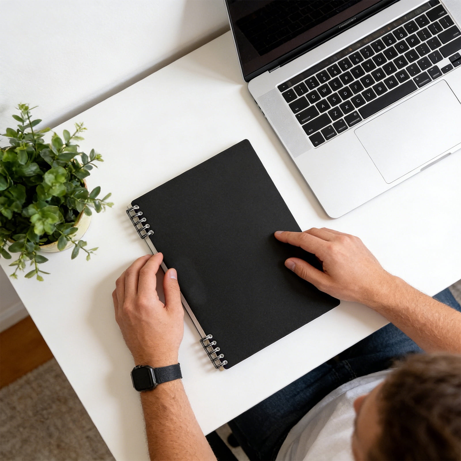 B5 Detachable Ring-Bound Notebook, Polypropylene Reinforced, Double ...