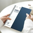 thumbnail image 1 of B5 Grid Notebook with 9mm Spacing, 120 Pages, Durable Plastic Cover for Students and Professionals, 1 of 6