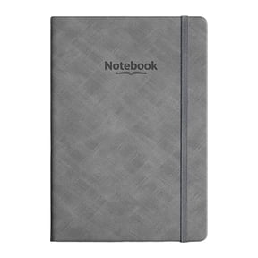 B5 Journal, Oimcto High-Grade Paper, No Ink Bleeding, Works with Ballpoint/Gel Pens, Ideal Professionals on The Go, 80 Pages, Gray