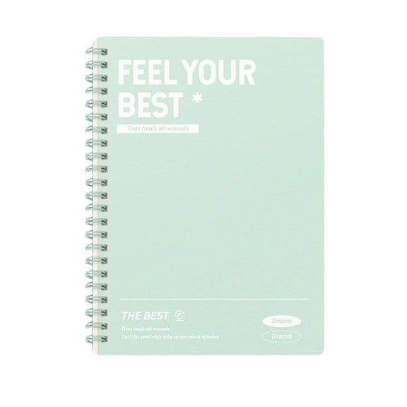 B5 Lined Spiral Notebook, 7" x 10" College Ruled Journal Notebooks, Hardcover Notepad Journals, Simple Coil Notepads for Study, Taking Notes, Journaling, Office Supplies