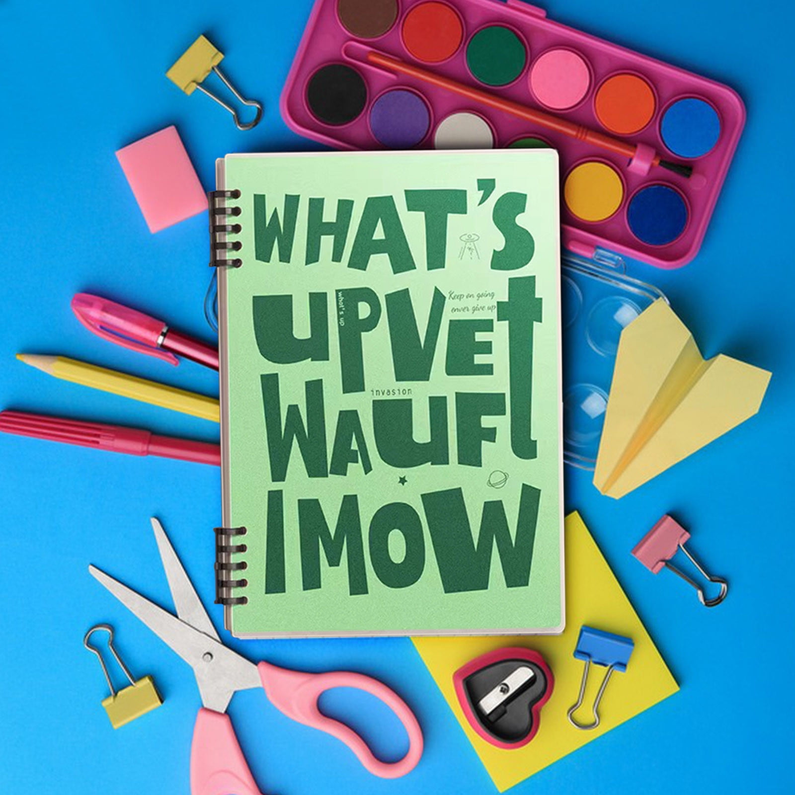 B5 Loose Leaf Notebook with 60 Lined Sheets - Detachable Pages for Note ...