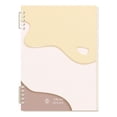 thumbnail image 1 of B5 Loose-Leaf Notebook with 60 Sheets, Refillable Ring Binder Journal Notebook, Hardcover Business Notebook for Work, College Ruled Lined Binder Planner, Premium Thick Paper Writing Notebook, 1 of 8