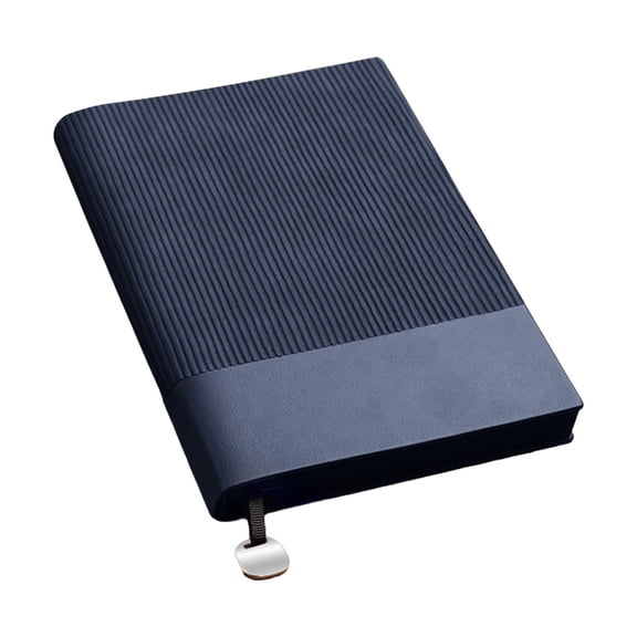 Business Leather Notebook Ribbon Office Notepad 160 Sheets Rlued Papers Memo Pad Women Men Office Supplies