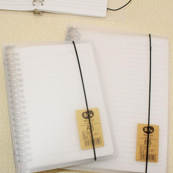 B5 Refill Paper for Student Planners - 20 Hole Loose Leaf Sheets for Ring Binders, Back to School Essential Organizer Refills (11" White Cover)(B,11")