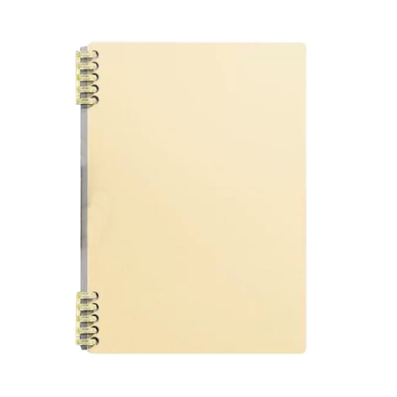 B5 Ring Binder Notebook, Refillable Loose Leaf Journal with Detachable Page Organizer, Bleed Resistant Writing Paper for Office, Study, and Daily Note Taking
