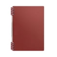 thumbnail image 1 of B5 Ring Binder Notebook with Detachable Pages, Polypropylene Cover, Lined Paper, 25.1x17.7cm, 1 of 6