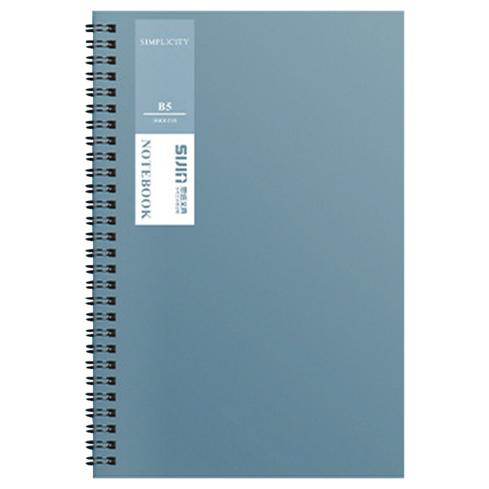 B5 Spiral Bound Notebook, Morandi Tone Journal, Thick Lined Notepad ...