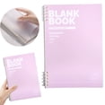 thumbnail image 1 of B5 Spiral Notebook,Detachable Loose Leaf Notebook, 8mm Ruled Bound, Thicked, 60 Sheets, Refillable Journal Blank Book(Pink), 1 of 9
